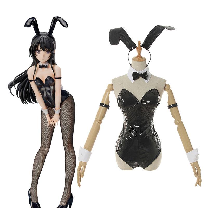 Seishun Buta Yarou wa Bunny Girl Senpai no Yume wo Minai  Sakurajima Mai  Bunny girl Cosplay Costume