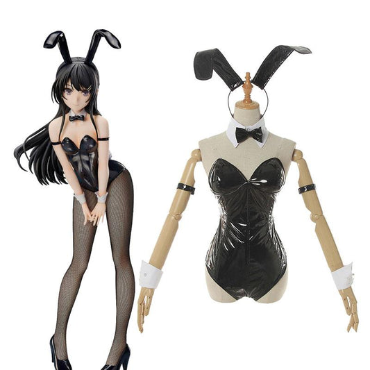 Seishun Buta Yarou wa Bunny Girl Senpai no Yume wo Minai  Sakurajima Mai  Bunny girl Cosplay Costume