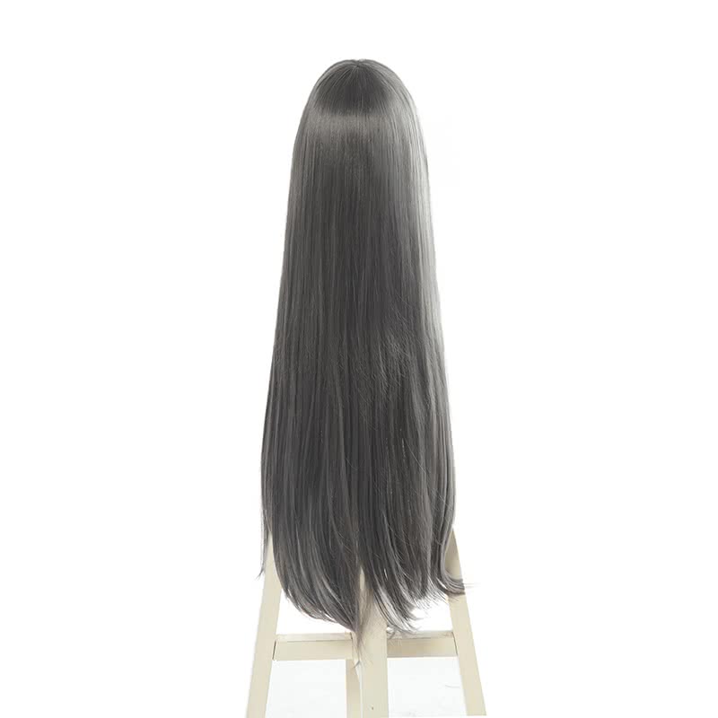 Seishun Buta Yarou wa Bunny Girl Senpai no Yume wo Minai Sakurajima Mai Dark Gray Long Cosplay Wigs