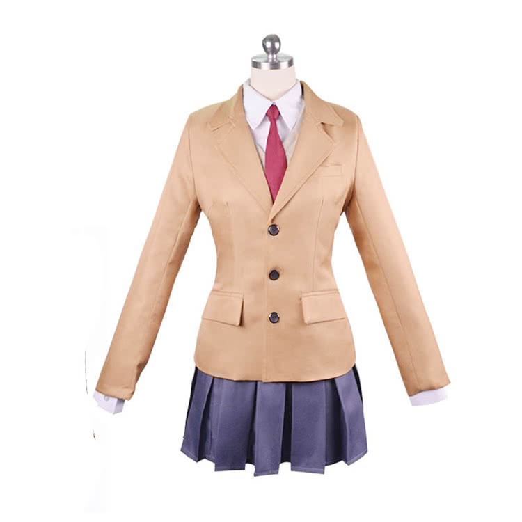 Seishun Buta Yarou wa Bunny Girl Senpai no Yume wo Minai Sakurajima Mai  School Uniform Cosplay Costume