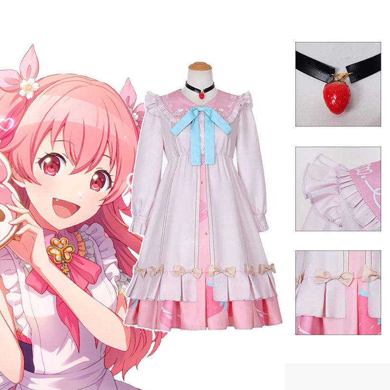 Sanrio My Melody Airi Momoi Cosplay Costume Sekai Colourful Stage Cosplay