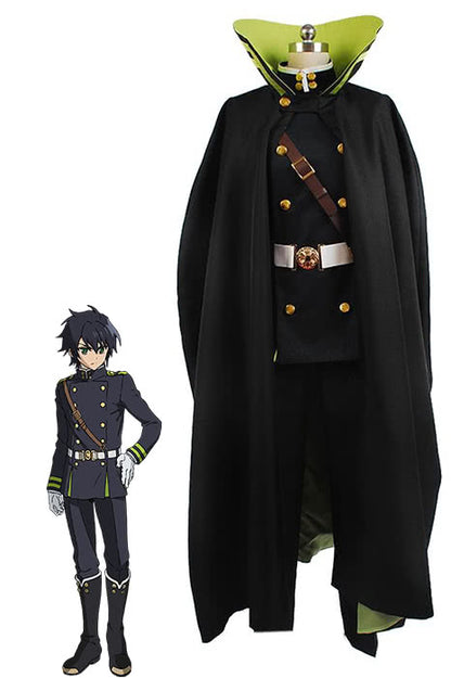 Seraph of the End Yuichiro Hyakuya Uniform Outfit Cosplay Costume