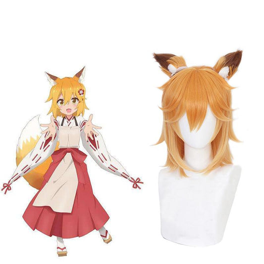 Sewayaki Kitsune No Senko-san/Meddlesome Kitsune Senko-san Senko-san Blonde Wig Contains Ears