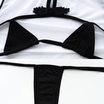 Sexy Cheongsam Translucent Lingerie Cosplay Costume