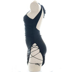 Sexy Translucent High Cut Dress Cosplay Costume