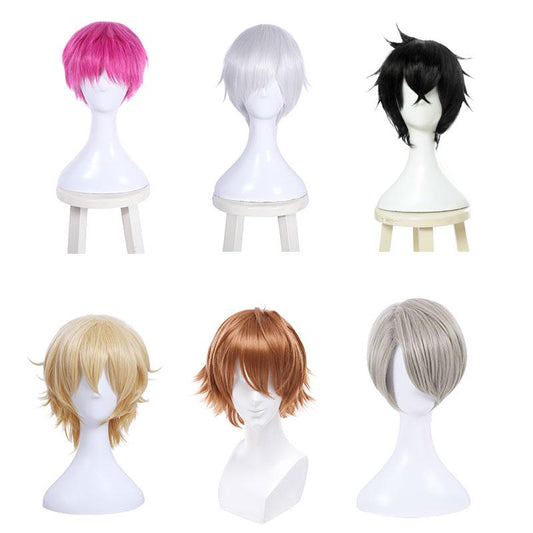 30cm Short Universal Wig 6 Colors Coosplay Wigs