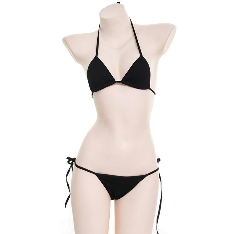 Short T-shirt Sexy Bikini Cosplay Costume
