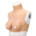 Silicone Breast Forms Fake Artificial  Boobs Cosplay Chest Prop
