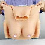 Silicone Breast Forms Fake Artificial  Boobs Cosplay Chest Prop