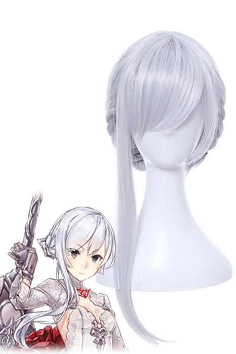 Long Silver cosplay wig