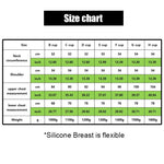 Silicone Breast Forms Fake Artificial  Boobs Cosplay Chest Prop