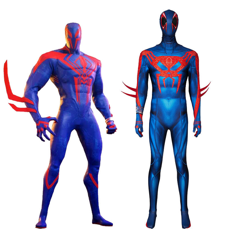 Spider-Man 2099 Miguel O'Hara Cosplay Costume Men Halloween Costume