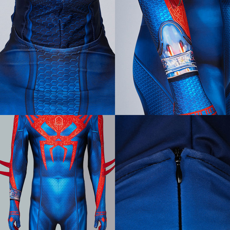 Spider-Man 2099 Miguel O'Hara Cosplay Costume Men Halloween Costume