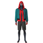Spider-Man: Into the Spider-Verse Miles Morales Cosplay Costume Halloween Bodysuit