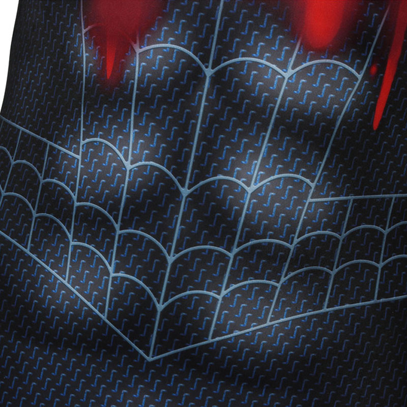 Spider-Man: Into the Spider-Verse Miles Morales Cosplay Costume Halloween Bodysuit