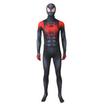 Spider-Man: Into the Spider-Verse Miles Morales Cosplay Costume Halloween Bodysuit