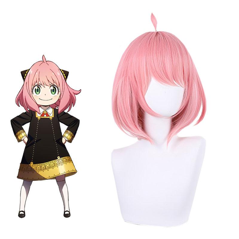 SPY×FAMILY Forger Anya Pink Cosplay Wigs