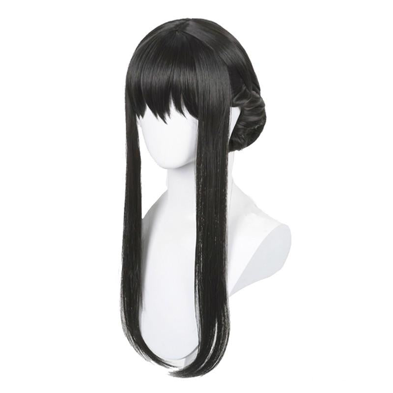 SPY×FAMILY Forger Yor Black Long Cosplay Wigs