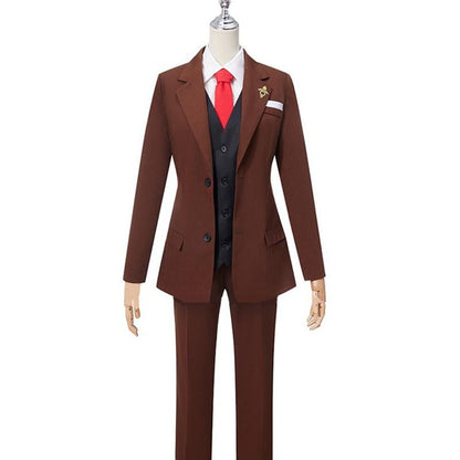 SPY×FAMILY Twilight Loid Forger Brown Suit Cosplay Costume