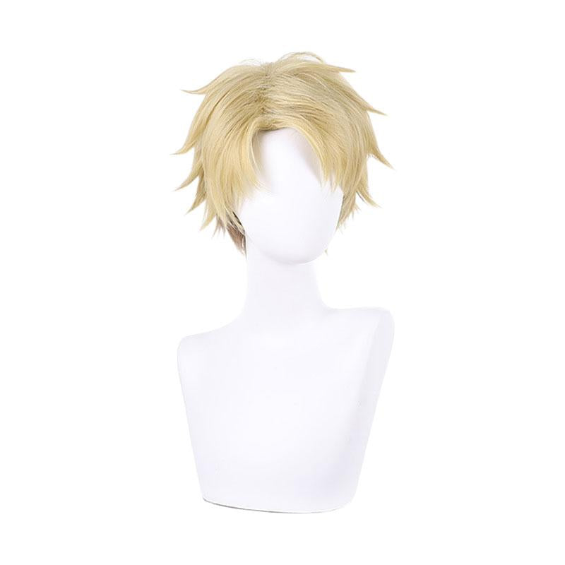 SPY×FAMILY Twilight Loid Forger Short Brown Yellow Cosplay Wigs