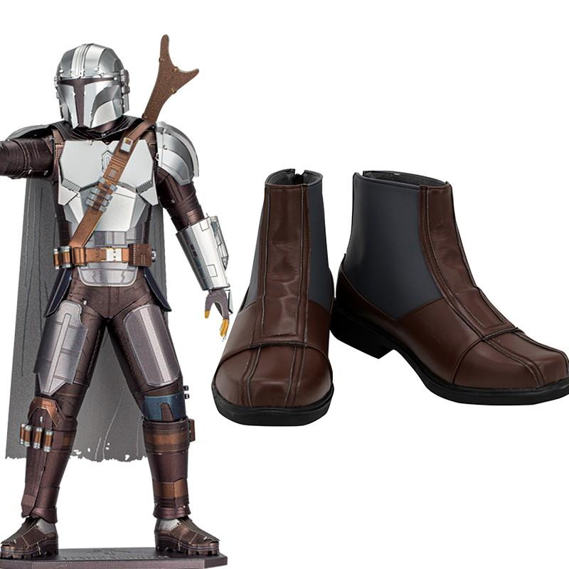 Star War Mandalorian Adult Halloween Cosplay Shoes