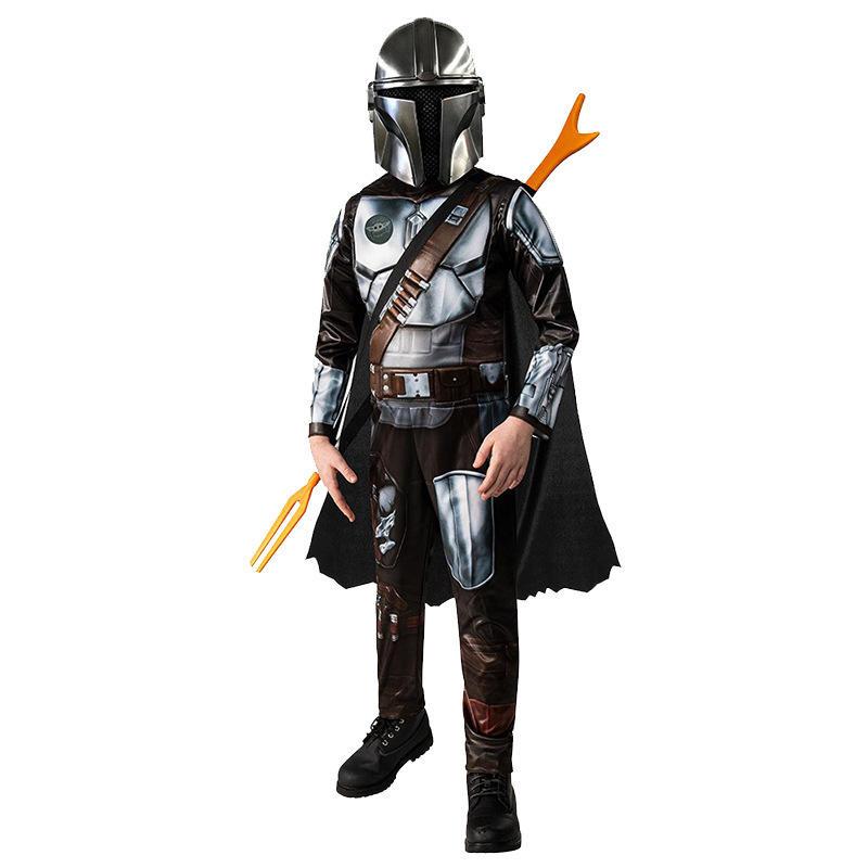 Star War Mandalorian Kid Halloween Cosplay Costume