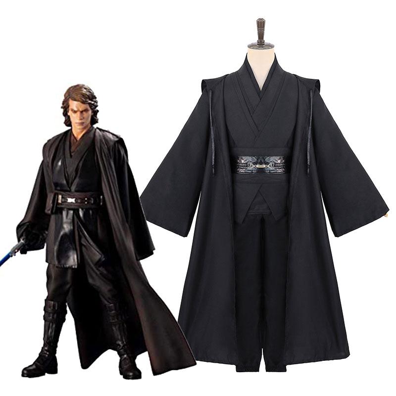 Star Wars Jedi Knight Anakin Skywalker Darth Vader Cosplay Costume