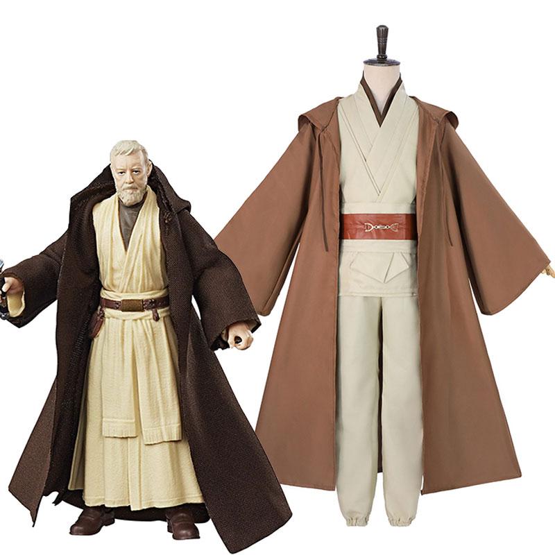 Star Wars Jedi Obi-Wan Kenobi Cosplay Costume