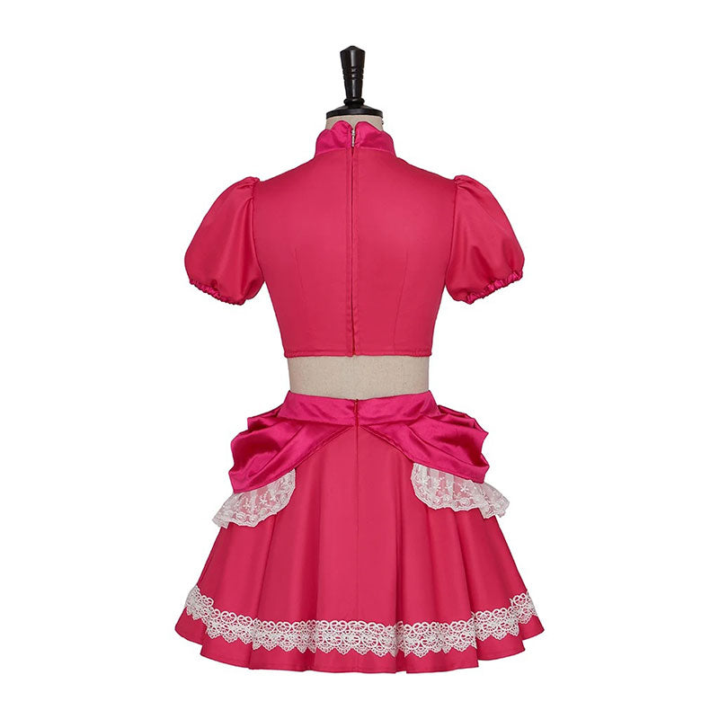 Super Mario Princess Peach Skirt Short Cosplay Costume