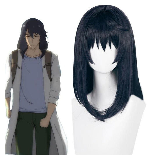 Suzume no Tojimari Souta Munakata Black Cosplay Wigs