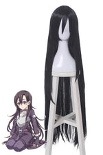 Sword Art Online Kiriko Black Long Anime Cosplay Wigs