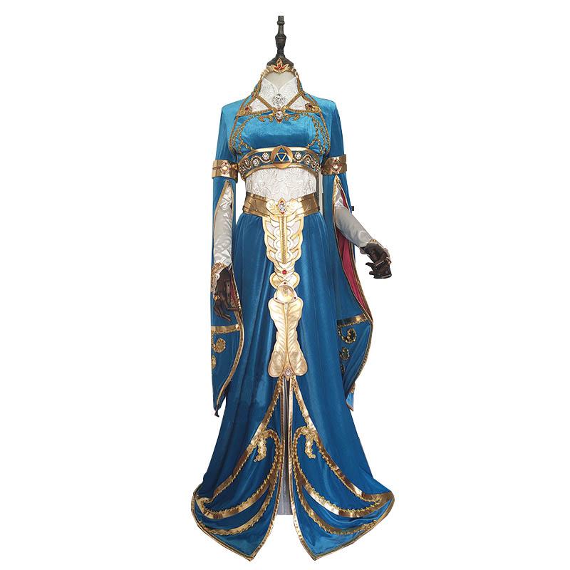 The Legend of Zelda Breath of the Wild Princess Zelda Cosplay costume 