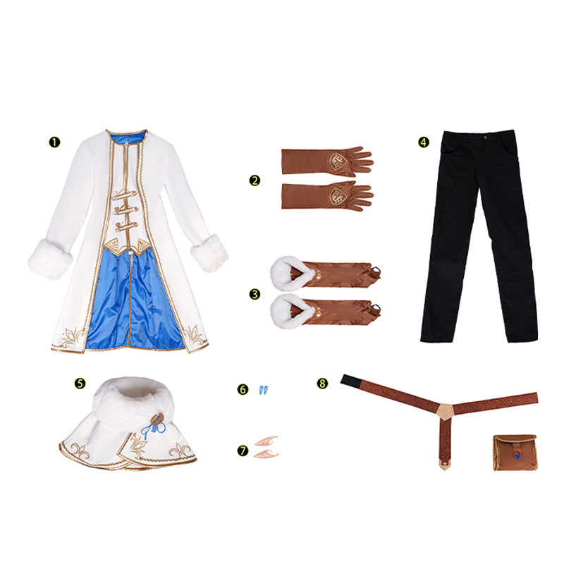 The Legend of Zelda Princess Zelda Cosplay Costume