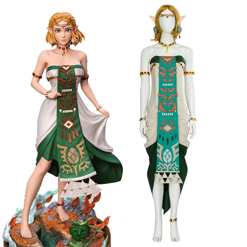 【Support Customization】The Legend of Zelda Tears of the Kingdom Princess Zelda Cosplay Costume