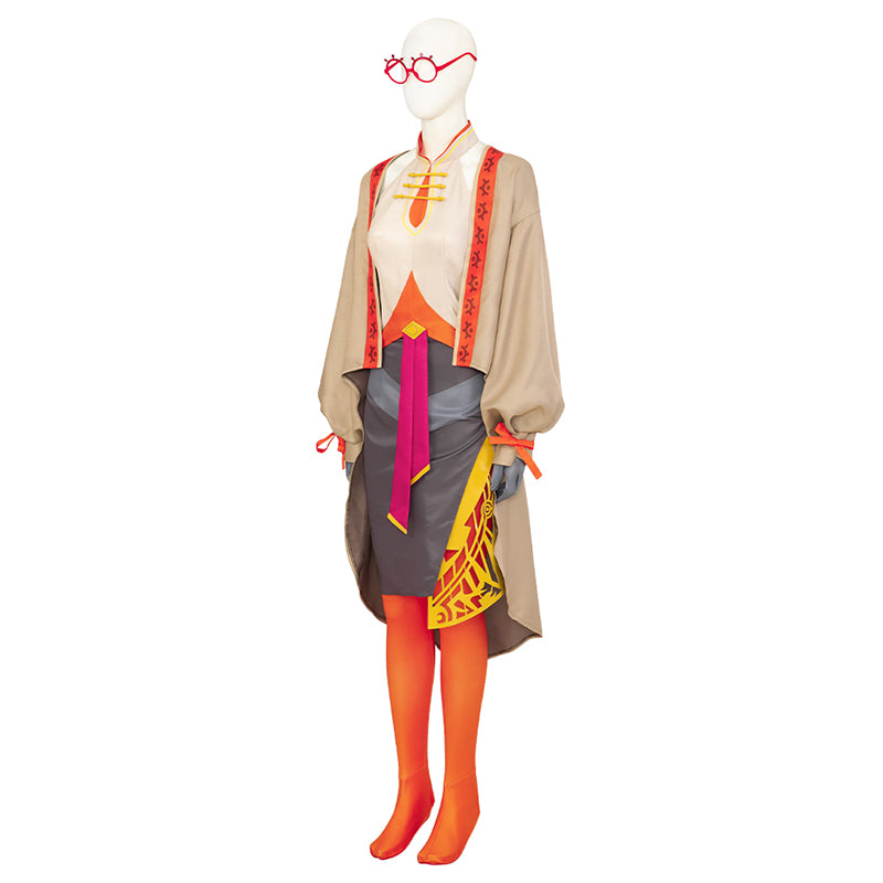 【Support Customization】The Legend of Zelda Tears of the Kingdom Purah Cosplay Costume