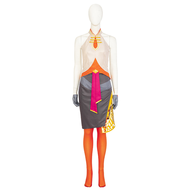 【Support Customization】The Legend of Zelda Tears of the Kingdom Purah Cosplay Costume