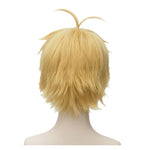 35cm The Seven Deadly Sins  Meliodas Blond Short Synthetic Cosplay Wigs