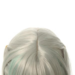 Toilet-Bound Hanako-kun Yashiro Nene Gray Mixed Green Long Cosplay Wigs 