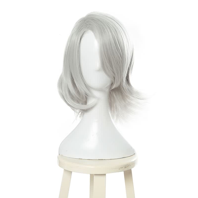 Tokyo Ghoul Juzo Suzuya Curly White Cosplay Wig