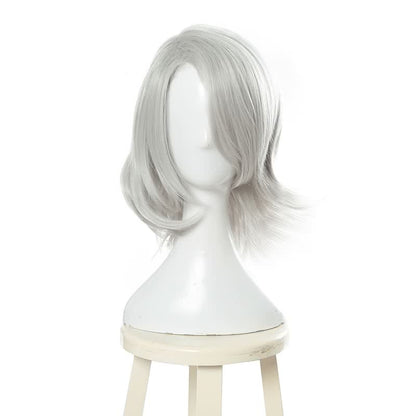 Tokyo Ghoul Juzo Suzuya Curly White Cosplay Wig