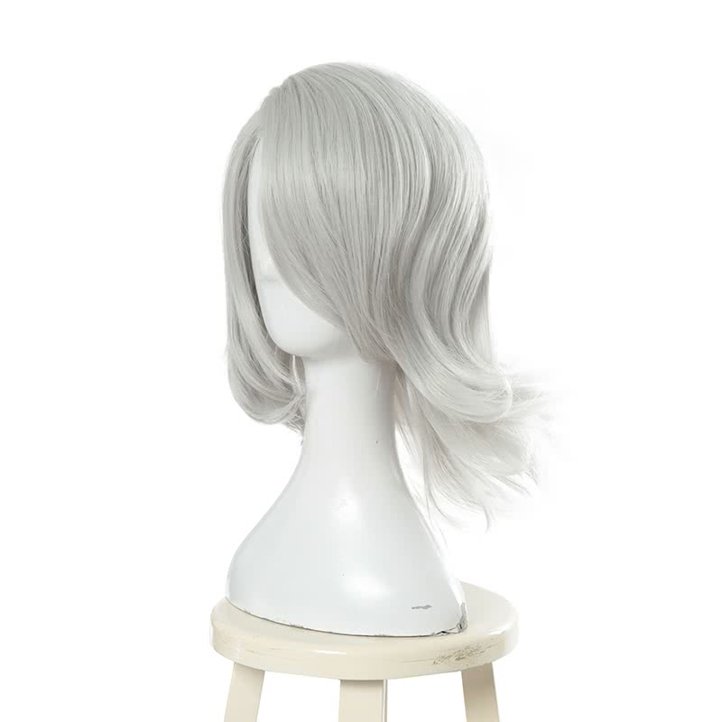 Tokyo Ghoul Juzo Suzuya Curly White Cosplay Wig