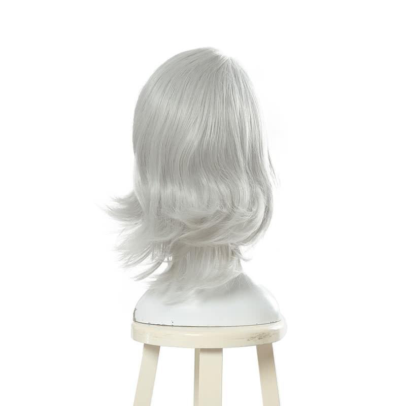 Tokyo Ghoul Juzo Suzuya Curly White Cosplay Wig