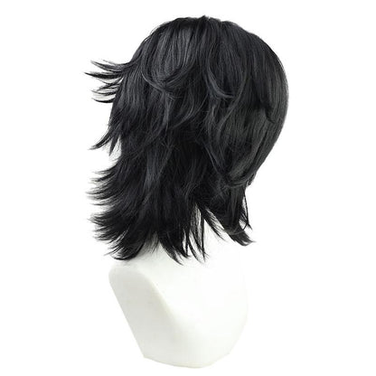 Tokyo Revengers Kokonoi Hajime Black  Cosplay Wigs