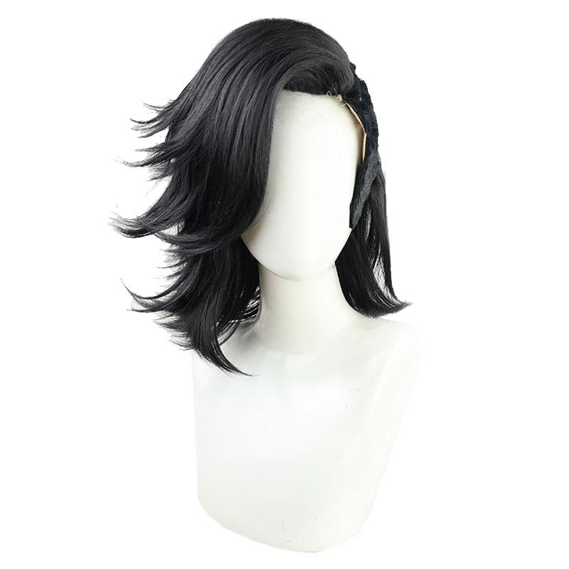 Tokyo Revengers Kokonoi Hajime Black  Cosplay Wigs