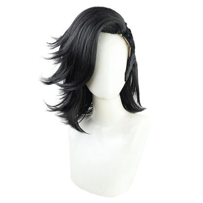Tokyo Revengers Kokonoi Hajime Black  Cosplay Wigs