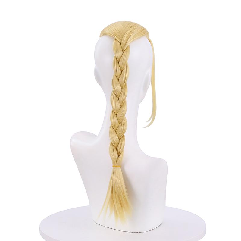 Tokyo Revengers Ryuuguuji  Ken Blond Long Braid Cosplay Wigs