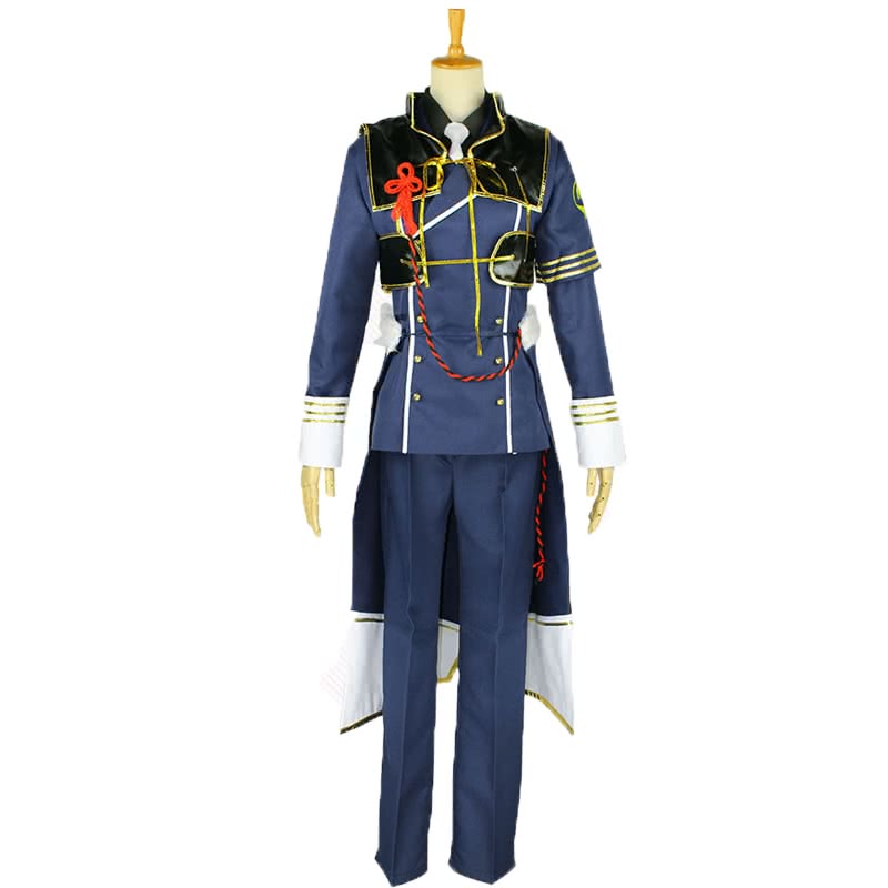 Touken Ranbu Nakigitsune Game Military Uniform Cosplay Costume 