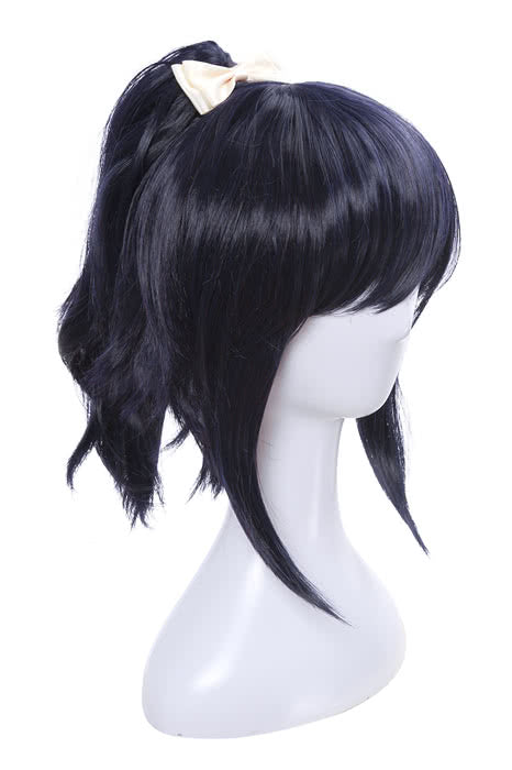Touken Ranbu Yamatonokami Yasusada Cosplay Wigs Dark Blue Man Wigs