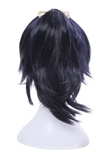 Touken Ranbu Yamatonokami Yasusada Cosplay Wigs Dark Blue Man Wigs