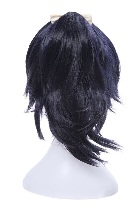 Touken Ranbu Yamatonokami Yasusada Cosplay Wigs Dark Blue Man Wigs